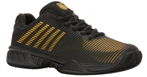 Tennis shoes for men K-SWISS HYPERCOURT EXPRESS 2 HB 071 black/yellow, size UK10/44,5EU image 2