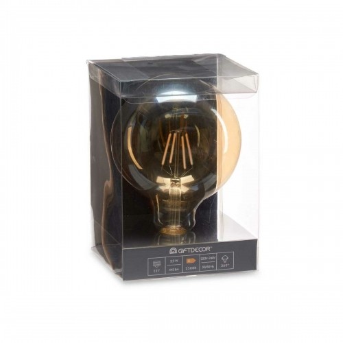 Gift Decor LED Spuldze Vintage E27 Caurspīdīgs 4 W 12,5 x 17,5 x 12,5 cm (12 gb.) image 2