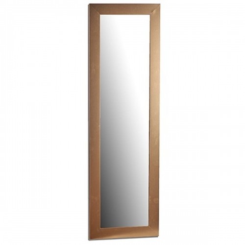Wall mirror 41 x 131 x 1,5 cm Golden Wood Glass (2 Units) image 2