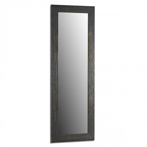 Wall mirror Grey Wood Glass 46 x 136 x 2 cm (2 Units) image 2