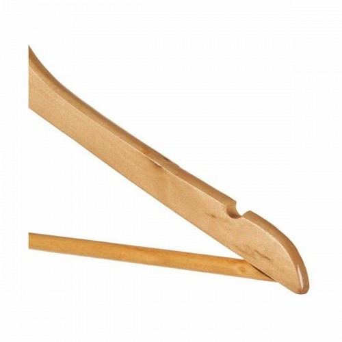 Kipit Набор вешалок Натуральный коричневый Деревянный 45.5 x 21,5 x 1 cm (4 штук) image 2