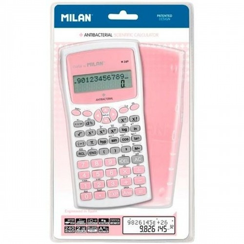 Zinātniskais kalkulators Milan M240 Balts Rozā 16,7 x 8,4 x 1,9 cm image 2