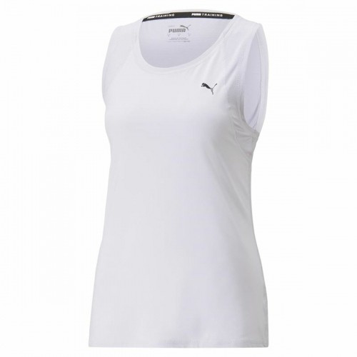 Women’s Short Sleeve T-Shirt Puma Favorite Tank White image 2