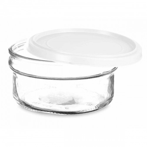 Vivalto Круглая коробочка для завтраков с крышкой Белый Пластик 415 ml 12 x 6 x 12 cm (24 штук) image 2