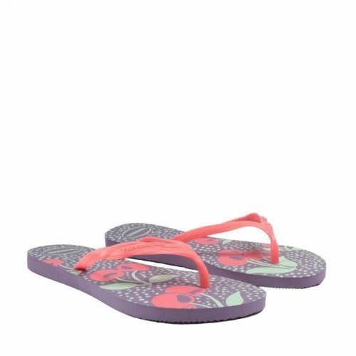 Pludmales sandales sievietēm Havaianas Fantasia Style Malvas krāsa image 2