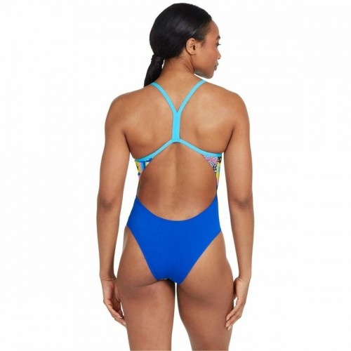 Women’s Bathing Costume Zoggs Sky Back E+ Blue image 2