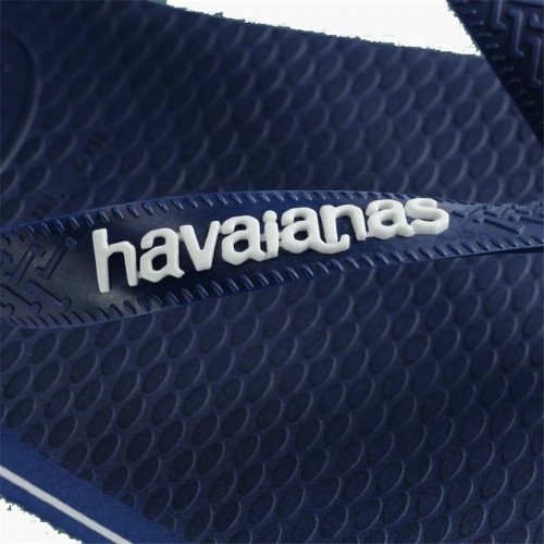 Men's Flip Flops Havaianas Logo Blue image 2