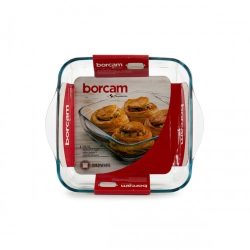 Baking tray Borcam With handles 1,9 L 22 x 6 x 25,5 cm (6 Units) image 2