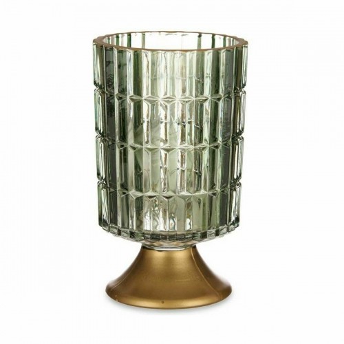 Gift Decor LED laterna Zaļš Bronza Stikls 10,7 x 18 x 10,7 cm (6 gb.) image 2