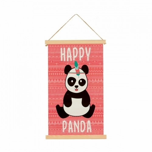 Wall Decoration Panda bear 1 x 54 x 33 cm (24 Units) image 2