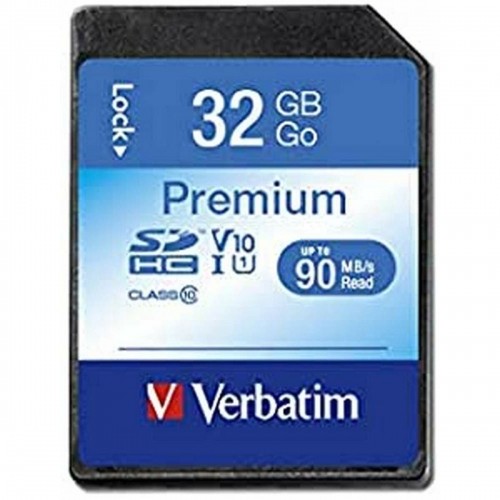 SD Atmiņas Karte Verbatim PREMIUM SDHC C10/U1 32 GB image 2