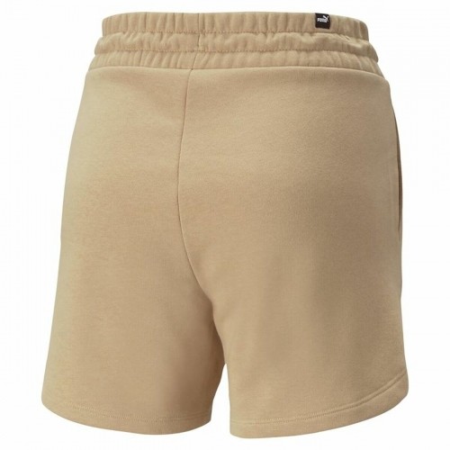 Sports Shorts for Women Puma Essentials 5" High Waist Beige image 2