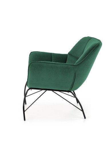 Halmar BELTON leisure chair color: dark green image 2