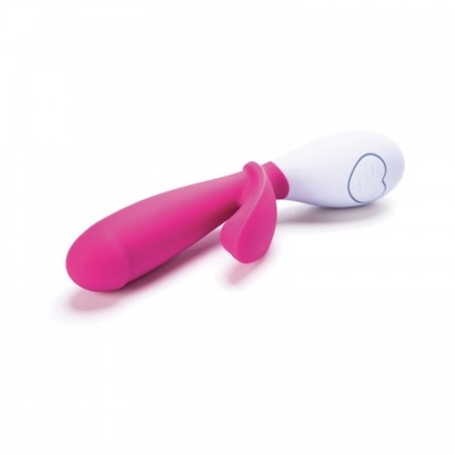 Divkārši stimulējošs vibrators Snuggle Lovelife by OhMiBod AT015 Balts/Rozā image 2