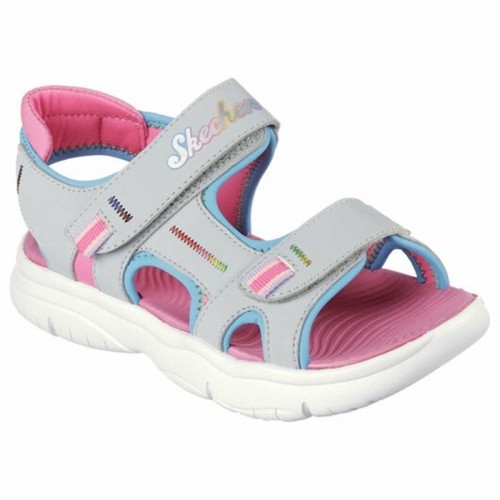 Bērnu sandaalit Skechers Flex Splash Pelēks image 2