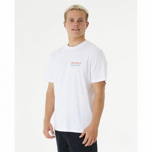 T-shirt Rip Curl Postcards 2Nd Reef White Men image 2