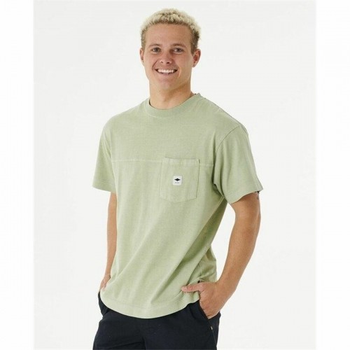 t-krekls Rip Curl Quality Surf Products Zaļš Vīriešu image 2