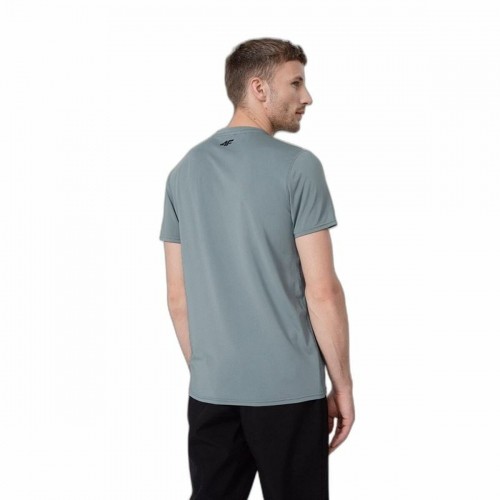 Men’s Short Sleeve T-Shirt 4F Fnk M209 Grey image 2
