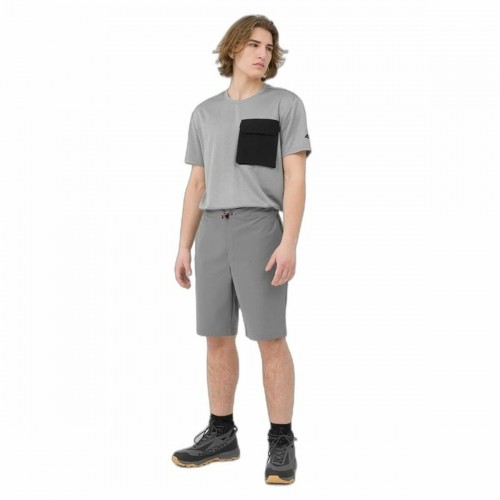 Men’s Short Sleeve T-Shirt 4F Fnk M200 Grey image 2