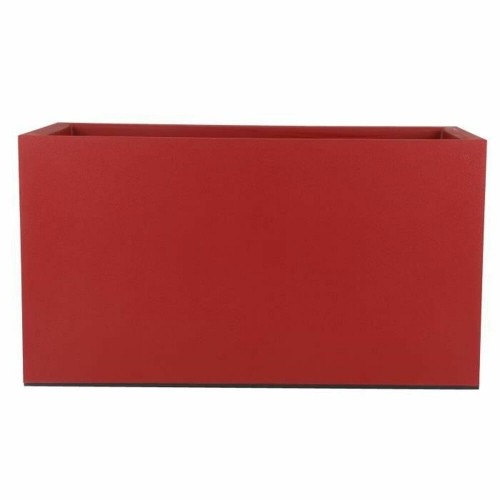 Банка Riviera 80 x 40 cm Красный Пластик Квадратный image 2