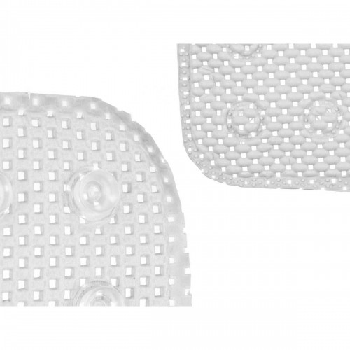Berilo Neslīdošs dušas paklājs Pelēks PVC 53 x 52,5 x 1 cm (6 gb.) image 2