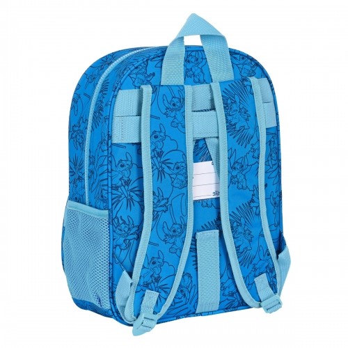 School Bag Stitch Blue 26 x 34 x 11 cm image 2