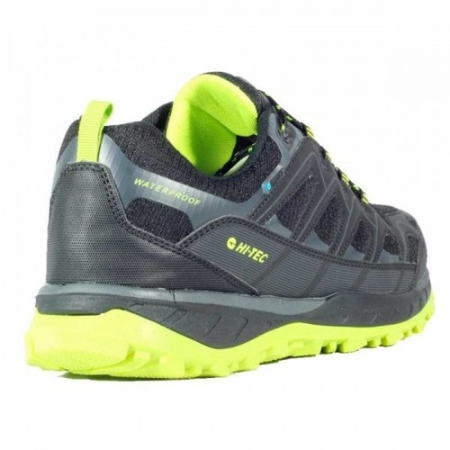 Running Shoes for Adults Hi-Tec Lander Low Waterproof Black Moutain image 2