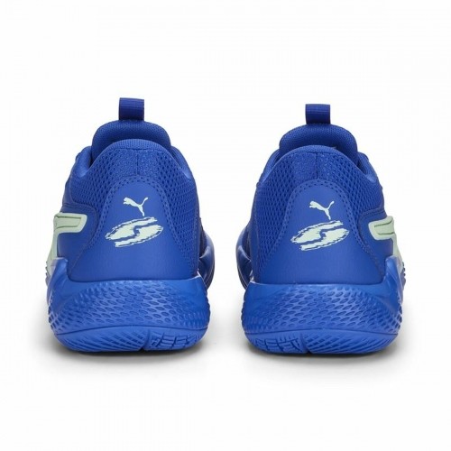 Basketball Shoes for Adults Puma Court Rider Chaos Sl Blue image 2