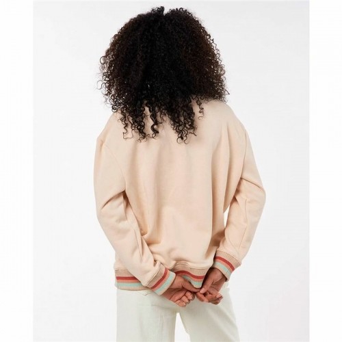 Women’s Sweatshirt without Hood Rip Curl Crew Striped Light brown image 2
