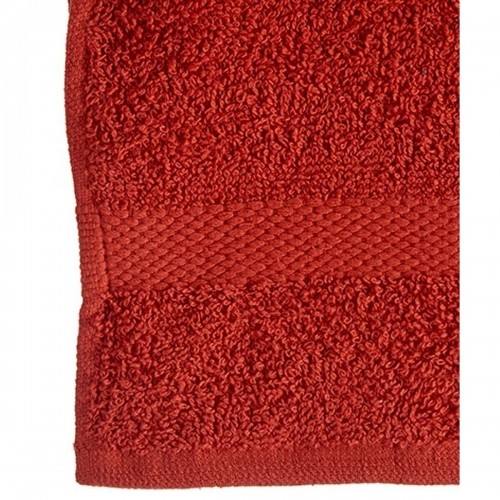Bath towel Terracotta colour 30 x 50 cm (12 Units) image 2