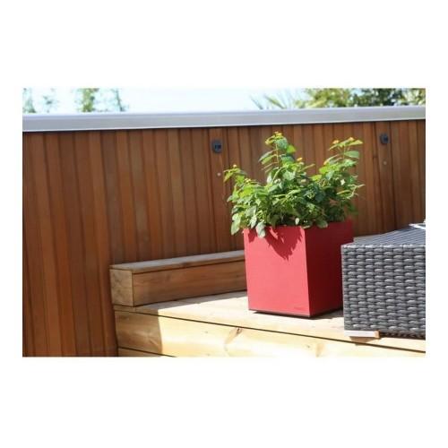 Plant pot Riviera Red Plastic Squared 40 x 40 cm image 2