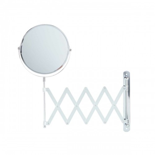 Magnifying Mirror Extendable Ø 17 cm Metal (6 Units) image 2