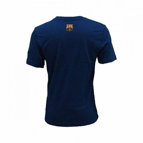 Vīriešu Krekls ar Īsām Piedurknēm F.C. Barcelona Core Tee Zils image 2