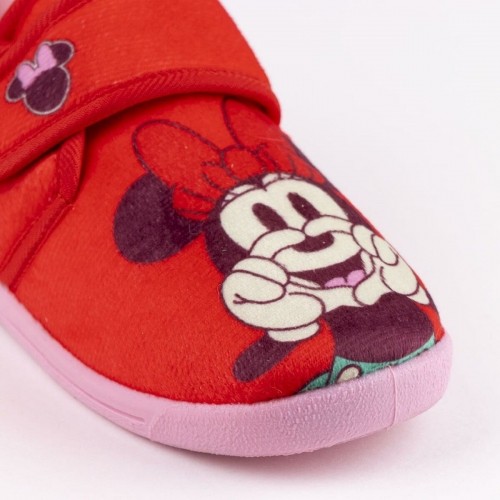 домашними тапочками Minnie Mouse Velcro Красный image 2