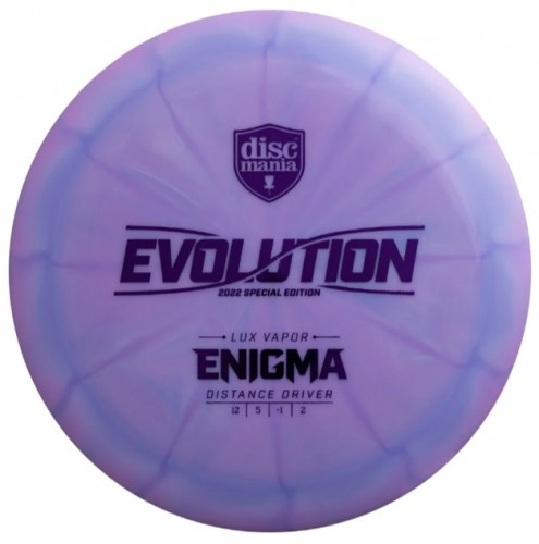 Discgolf DISCMANIA Distance Distance Driver Lux Vapor ENIGMA Evolution Purple 12/5/-1/2 image 2