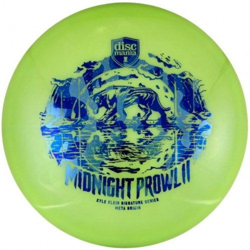 Discgolf DISCMANIA Midrange Driver C-LINE Midnight Prowl 2 Meta Kyle Klein Green 5/5/-1/1 image 2