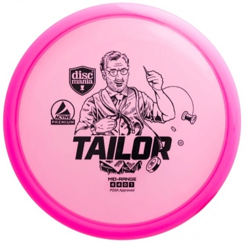 Discgolf DISCMANIA Midrange Driver TAILOR Active Premium Pink 4/4/0/1 image 2