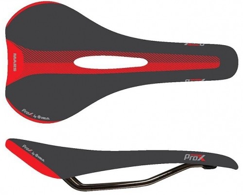 Sēdeklis Velo ProX VL-1741 Mars Zone Full Cut black-red image 2