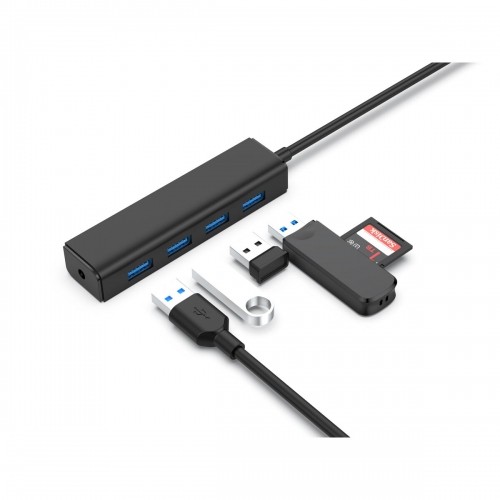 USB-разветвитель Conceptronic CTC4USB3 Чёрный image 2