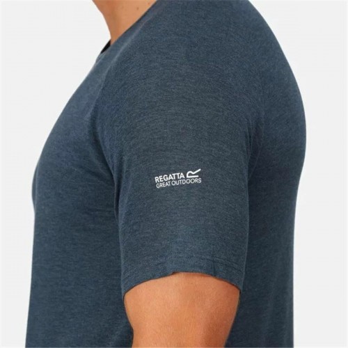 Men’s Short Sleeve T-Shirt Regatta Ambulo Blue image 2