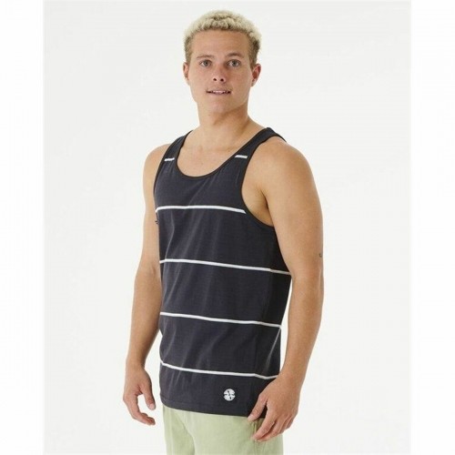 Men's Sleeveless T-shirt Rip Curl Swc Rails Tank Black image 2