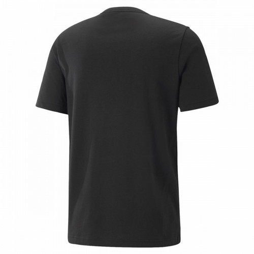 Men’s Short Sleeve T-Shirt Puma Essentials + 2 Col Logo Black image 2