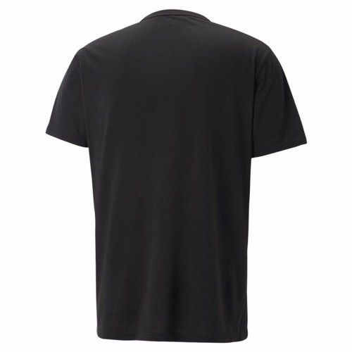 Men’s Short Sleeve T-Shirt Puma Graphic Tr Black image 2