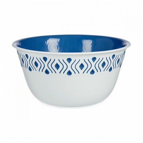 Salad Bowl Stefanplast Tosca Blue Plastic 19 x 9 x 19 cm (12 Units) image 2