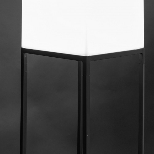 Floor Lamp Block White Grey Polyethylene Steel 38 x 38 x 155 cm image 2