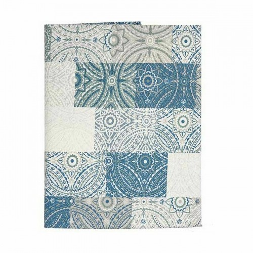 Tablecloth Thin canvas Anti-stain Tile 140 x 180 cm Blue (6 Units) image 2