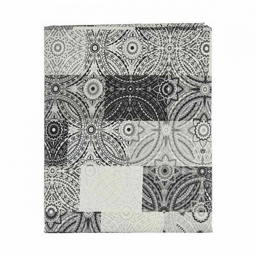 Tablecloth Thin canvas Anti-stain Tile 140 x 180 cm Grey (6 Units) image 2