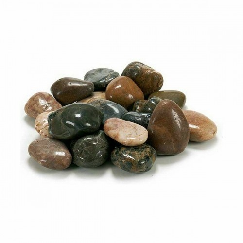 Decorative Stones Grey Brown 3 Kg (4 Units) image 2