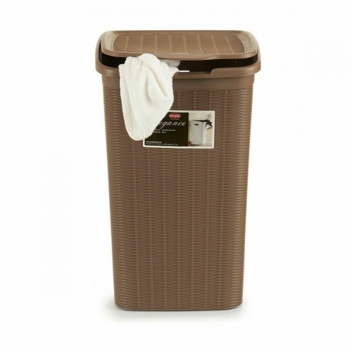 Veļas Grozs Stefanplast Elegance Bēšs Plastmasa 50 L 36,5 x 54,5 x 38 cm (6 gb.) image 2