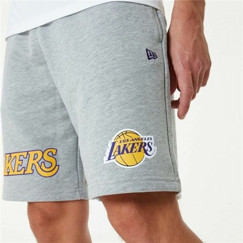 Спортивные шорты New Era LA Lakers Серый Мужской image 2